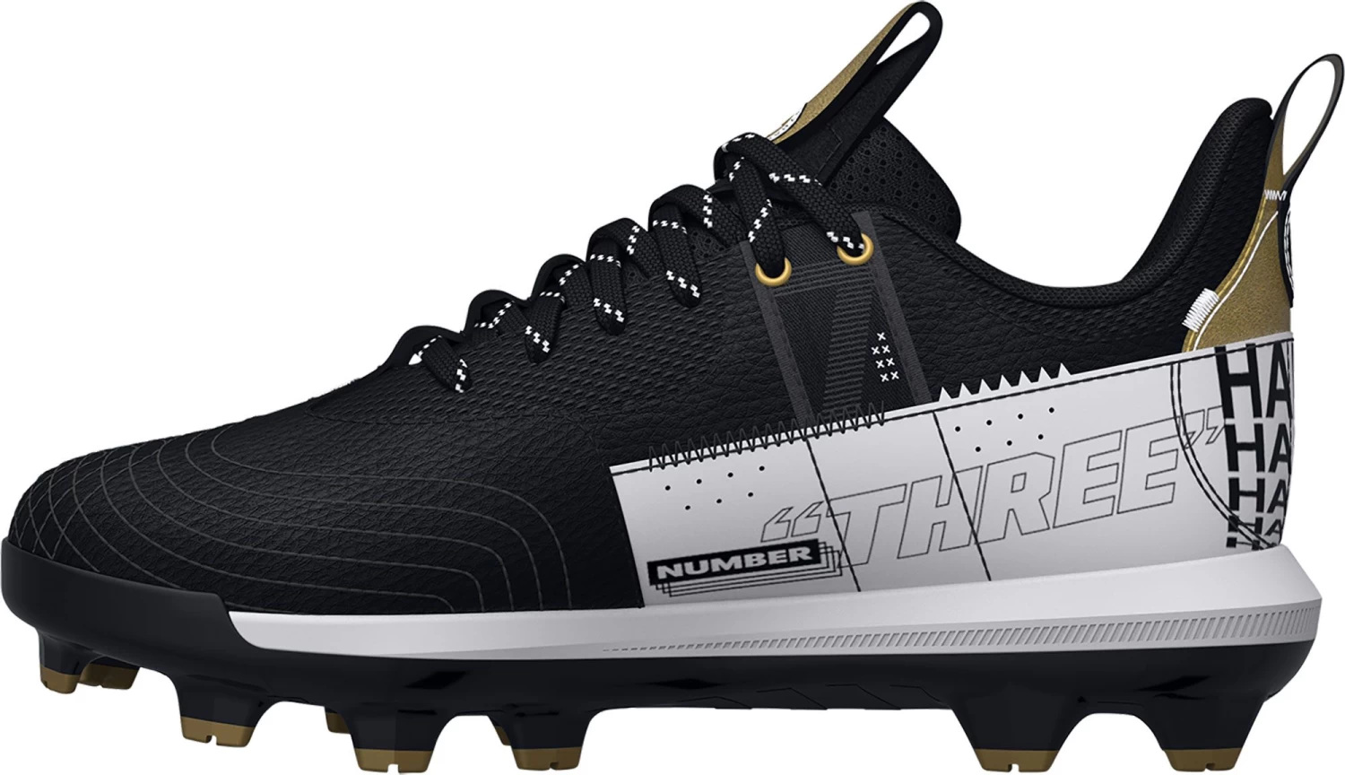 Under Armour Kids' Harper 7 TPU Baseball Cleats - Image 3